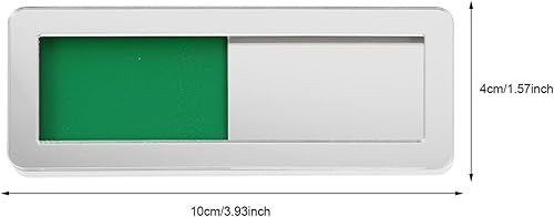Miniatura 5 de Tofficu Señal de privacidad de la oficina Indicador de puerta de diapositiva de acrílico Señal de puerta abierta para sala
