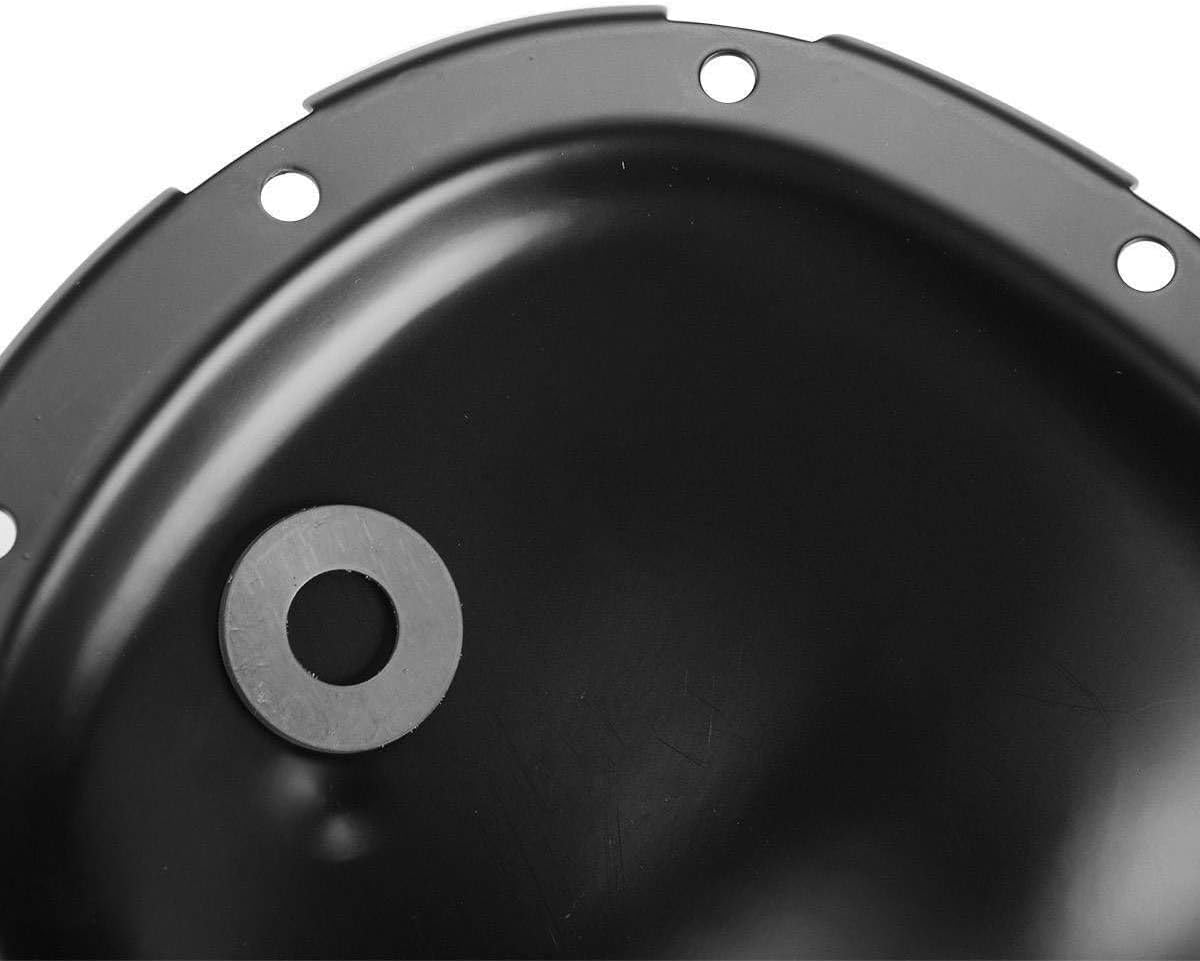 Rear Differential Cover for Pontiac,for Olds,for GMC,for Chevy,for Cadillac,for Buick 7.625" 7.50" Gear Steel 10 Bolts Black 2.2L,2.5L,2.8L,3.1L,3.4L,3.8L,4.3L,5.0L,5.7L-Engine