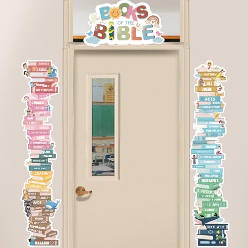 Yopyame Boho Books of the Bible Posters - 16PCS Educational