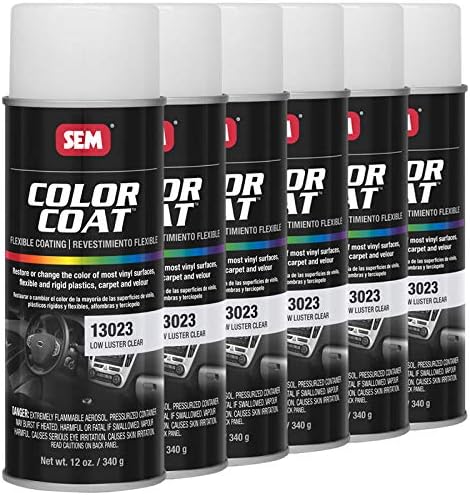 SEM 13023, Low Luster Clear Coat, Vinyl Paint (6)