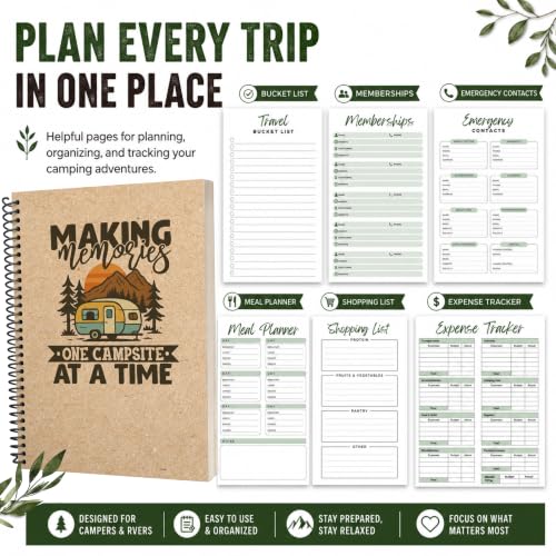 LOGBOOK LIBRARIAN Camping Journal Review product image