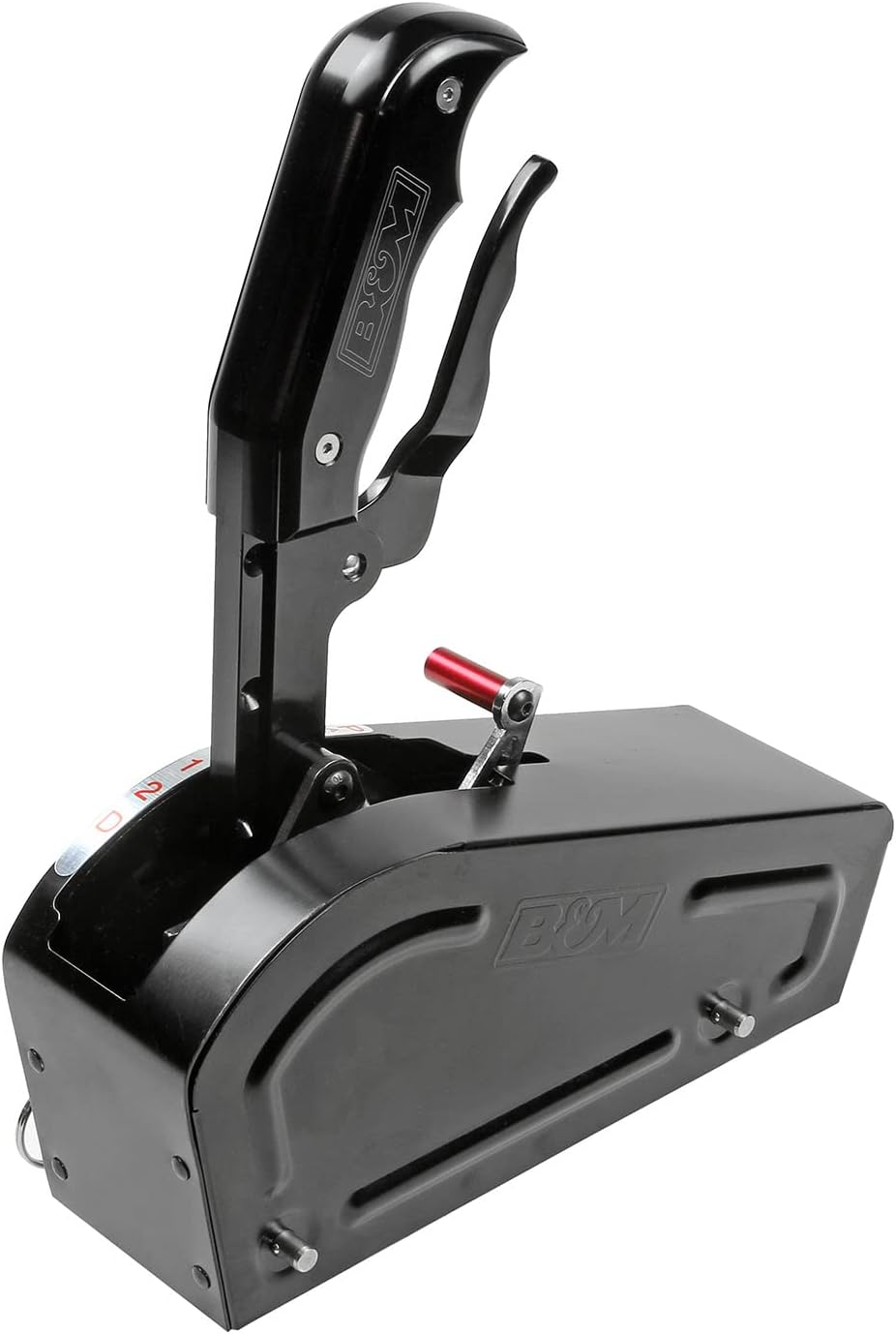 B&M 81052 Pro Stick Black Automatic Shifter with Stealth Magnum Grip