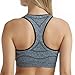 Hanes Seamless Racerback Moderate-Support Sports Bra with CoolDRI Moisture-Wicking