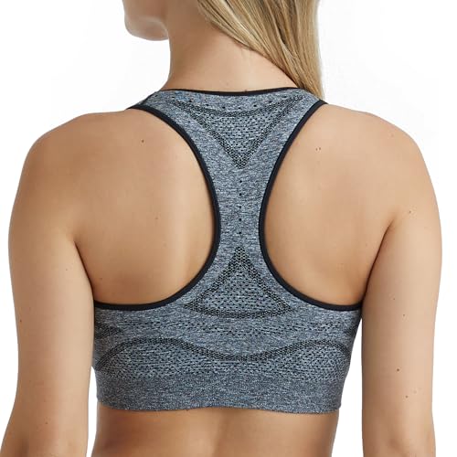 Image of Hanes Women's Seamless Racerback Sports Bra
