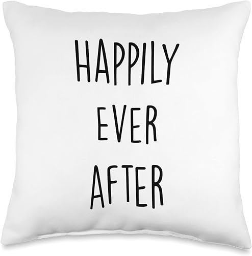 SpreadPassion Happily Ever After - Almohada (16 x 16 pulgadas), multicolor SpreadPassion Happily Ever After - Almohada (16 x 16 pulgadas), multicolor
