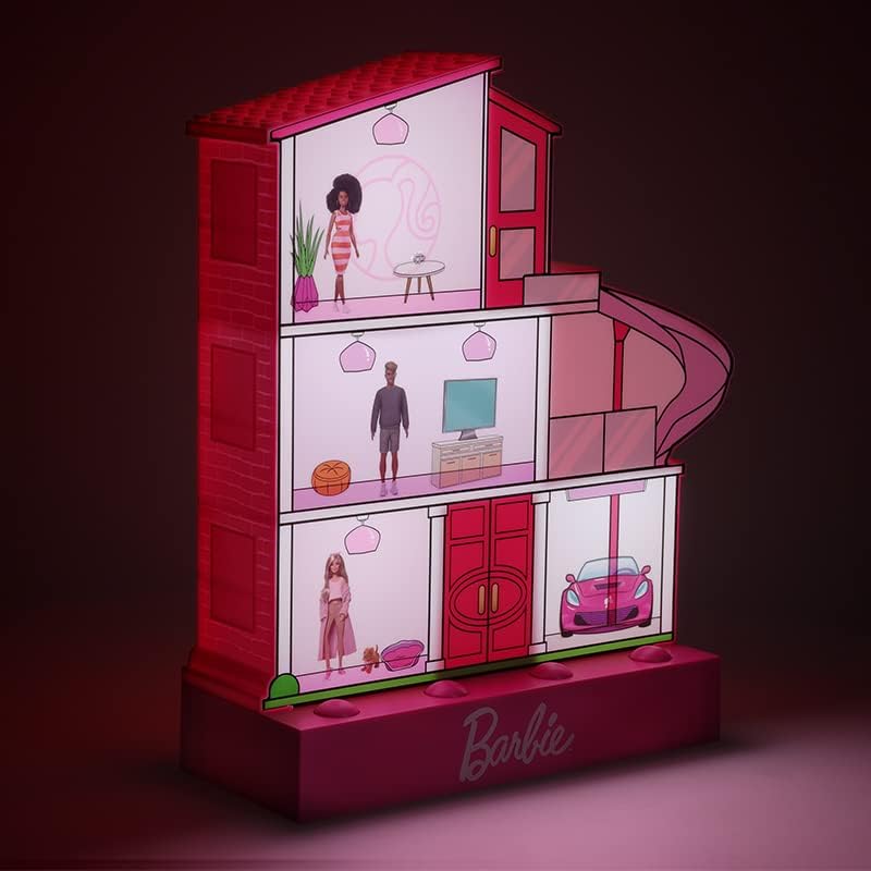 Miniatura 3 de Paladone Barbie Dreamhouse - Luz nocturna personalizable para niñas
