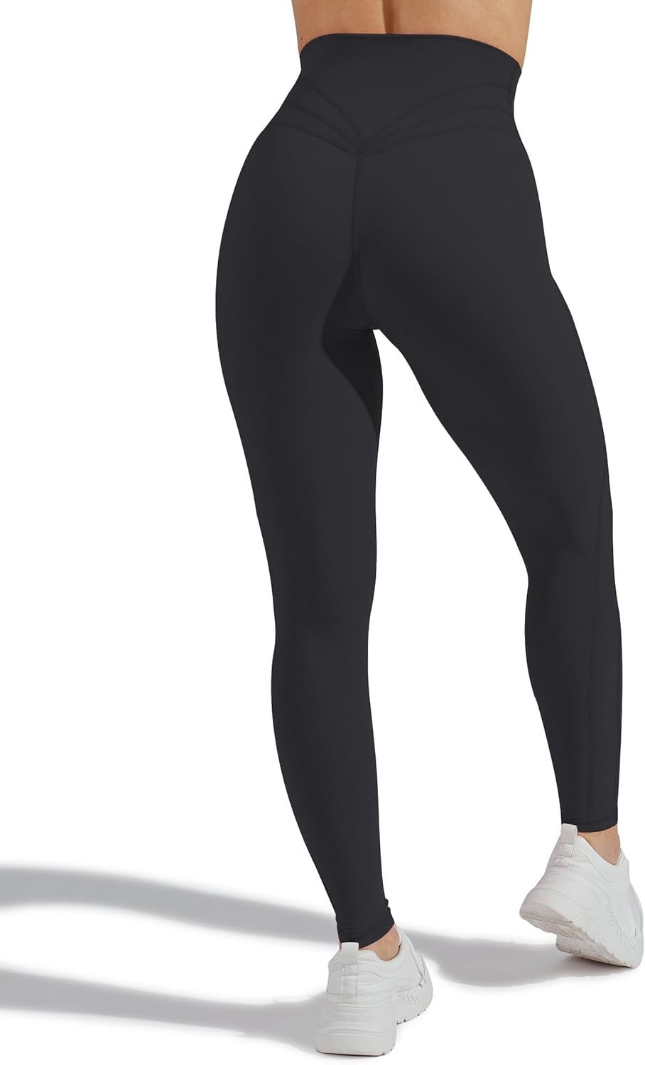 Unthewe Naked-Feel No Front Seam Leggings for Women - High Waisted Buttery Soft Workout Yoga Pants 25" - Image 5