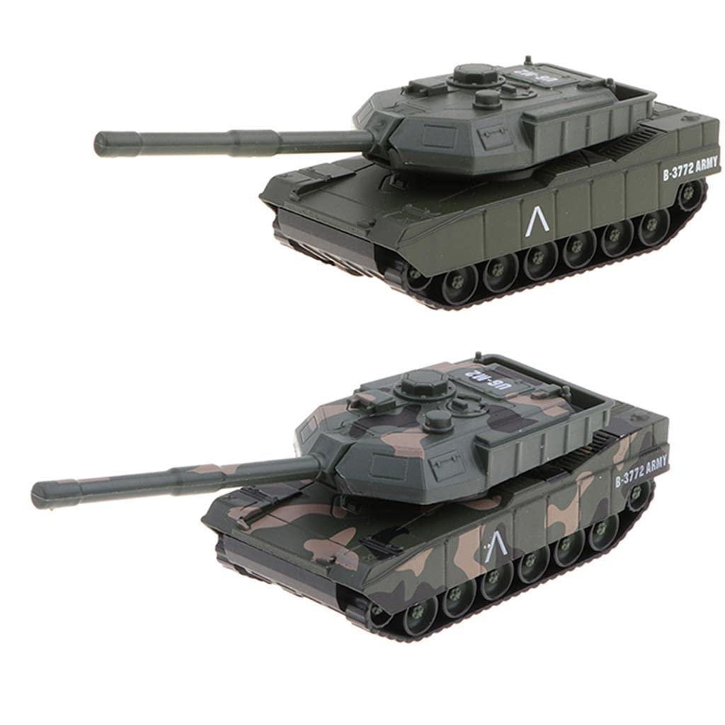 Generic 1:43 Pull Back Alloy Die-cast M1A2 Abrams Main Battle Tank Model Kit Toy, 1 X M1A2 Tank Toy, Ages 3+ - Image 5 thumbnail