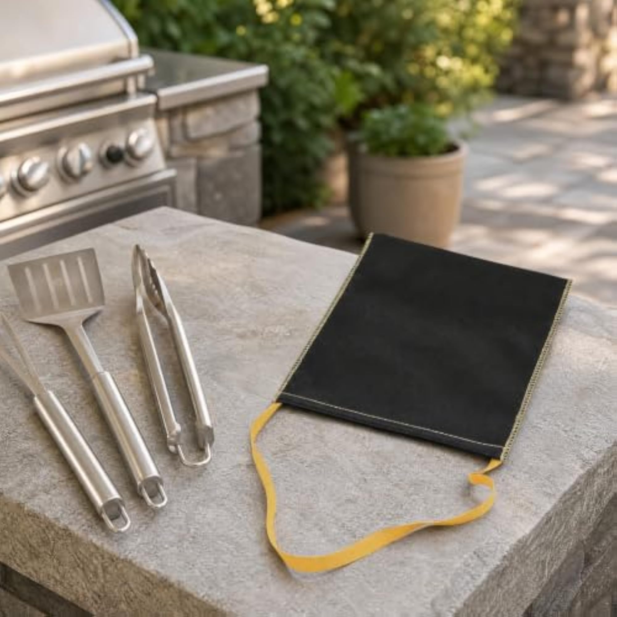 Portable Fire-Retardant Charcoal Bag for Camping