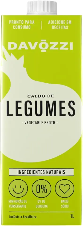 Caldo Líquido De Legumes 100% Natural 1L
