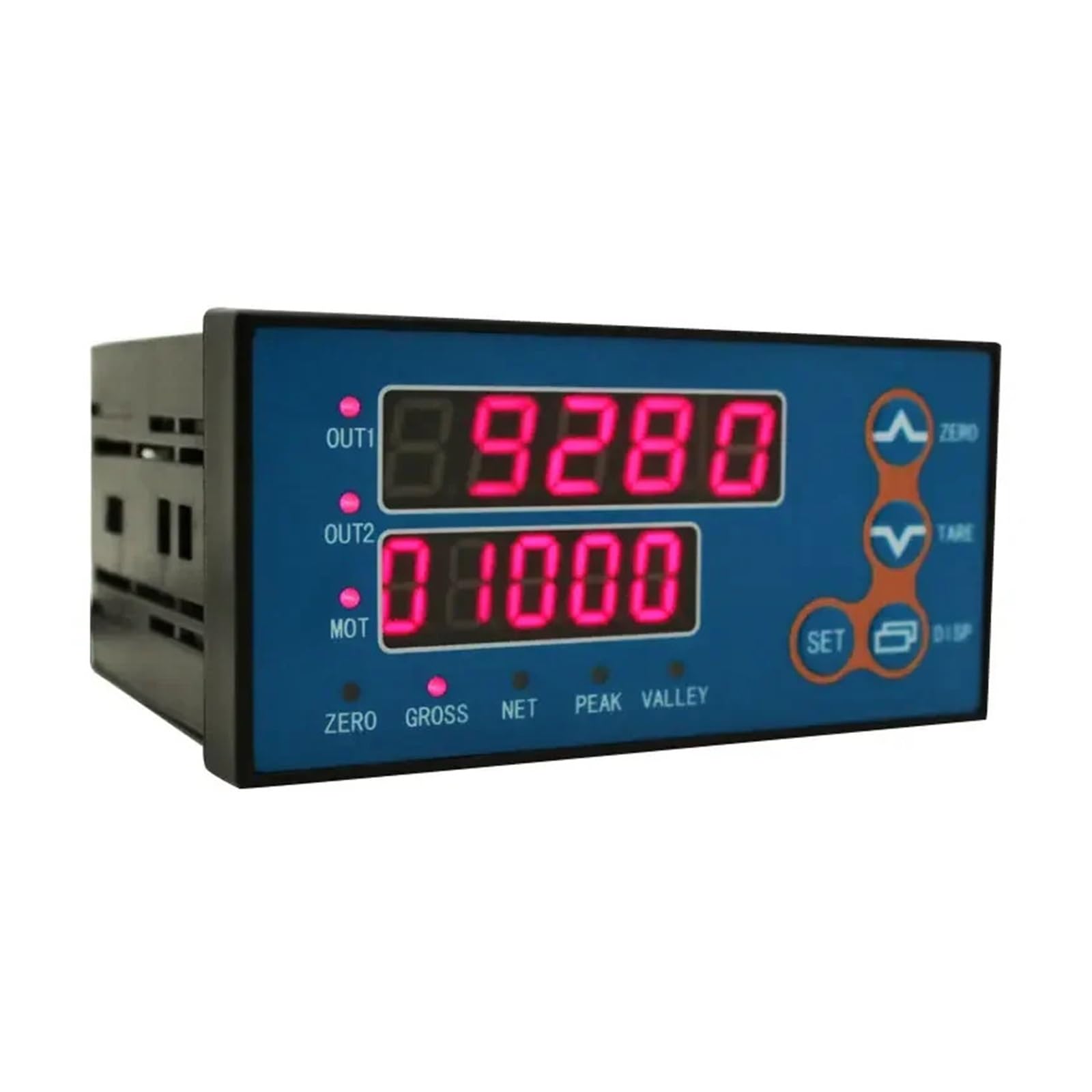 High-Precision Load Cell Scale Sensor, Scale Electronic Weighing Control 50 Ton Display Controller Load Cell Indicator for Weight High Pressure Tension Weighing(with Communication)