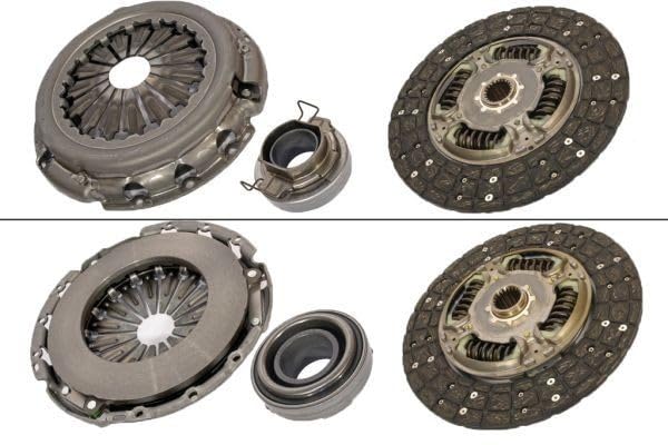 KAWE Kit de embrague con plato de embrague con cojinete de desembrague Compatible con TOYOTA LAND CRUISER 90 J9 962167