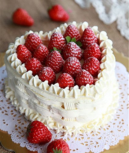 Haksen 36 Pcs Paper Lace Doilies Combo,Pack 12 Each 6.5", 8.5", 10.5" #TOP4