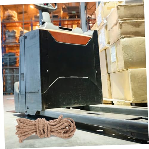Cuerda de yute trenzada PRETYZOOM resistente de alta capacidad 6