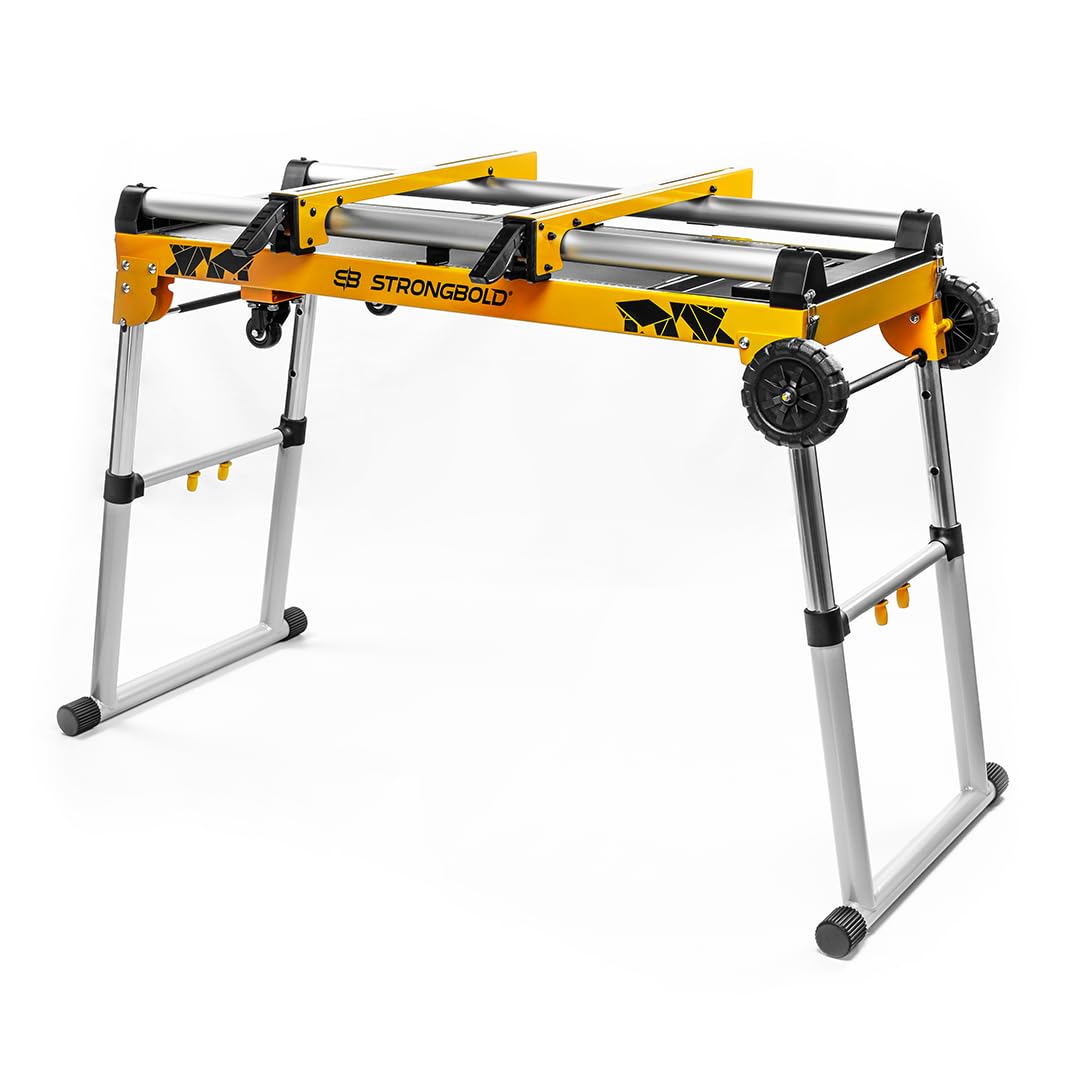 StrongBench B910 + StrongRail B920 Tavolo da officina multifunzione Banco da lavoro regolabile in altezza con piattaforma di lavoro regolabile in altezza Banco da lavoro pieghevole