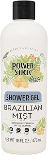 Brazilian Mist Shower Gel Notes of Pistachio & Salted Caramel 16 FL OZ