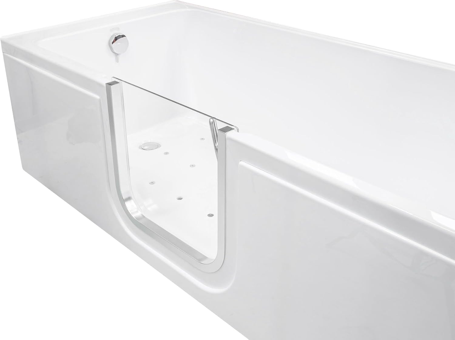 Ella Laydown 32x72 Air Massage Walk in Bathtub Left Drain
