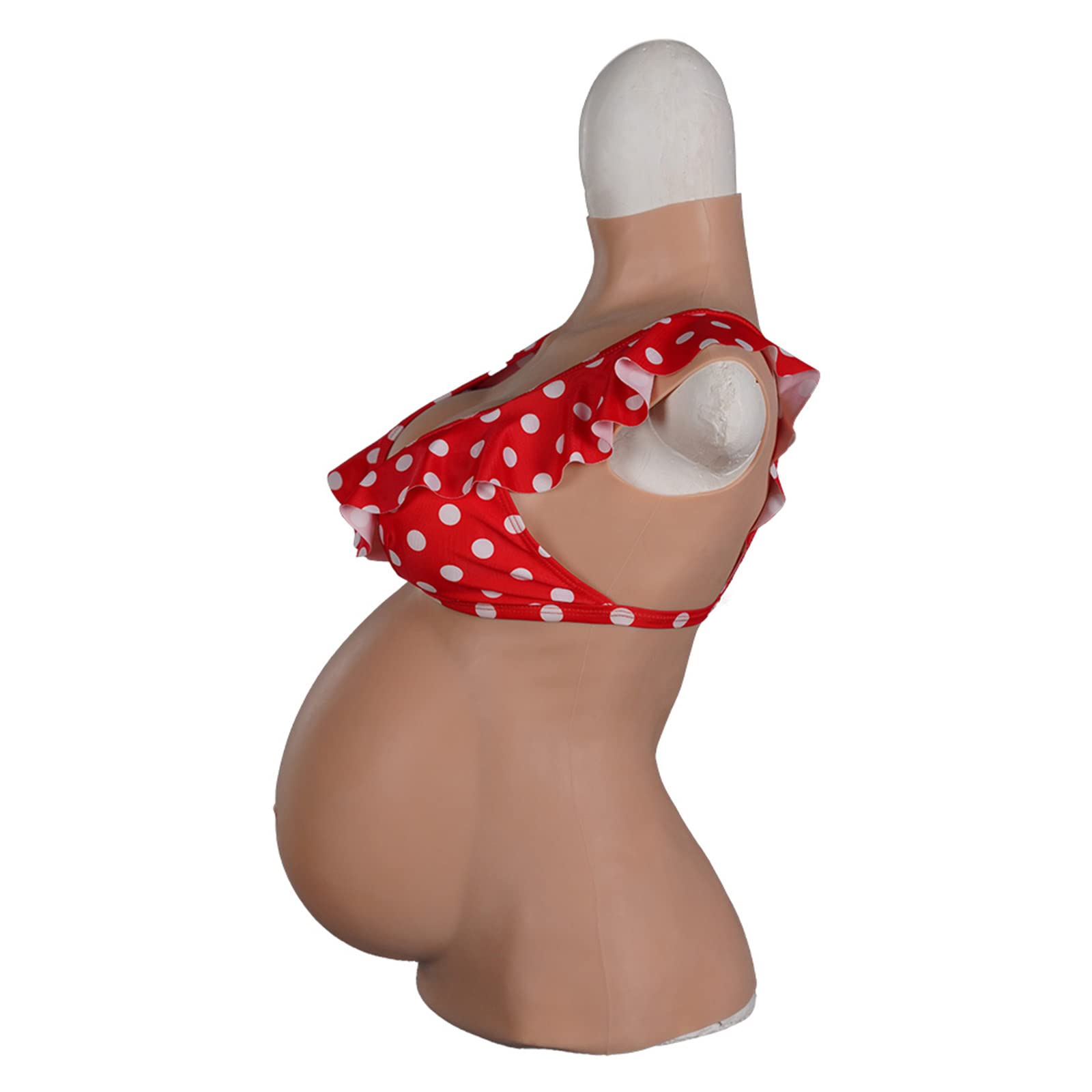 Realistyczne silikonowe sztuczne formy brzucha i piersi do cosplay i crossdressingu