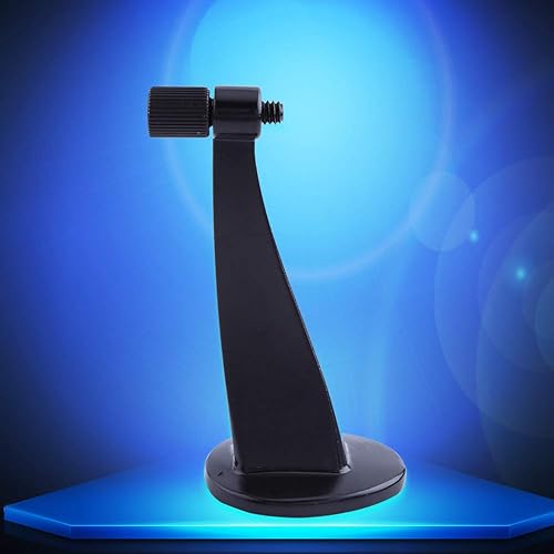 Miniatura 5 de Richer-R Adaptador de trípode binocular, adaptador binocular de metal negro, soporte de trípodes para telescopio binocular, adaptador de montaje de