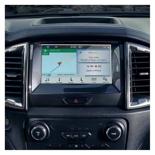 Film navigation GPS pour Ford Ranger 2019-2021 en verre trempé