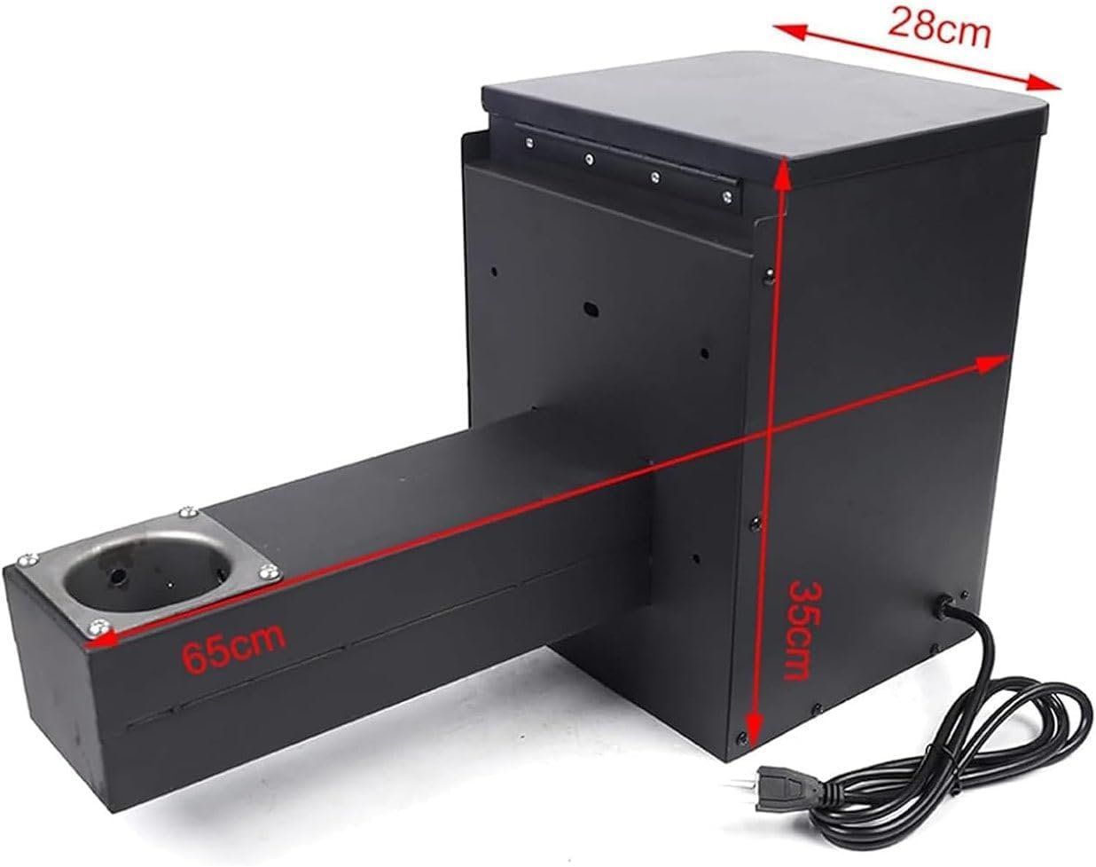 Digitaler Temperaturregler für Holzpellet-Räuchergrills, Trichter Montageset zum Räuchern, Backen, Braten, Schmoren und BBQ