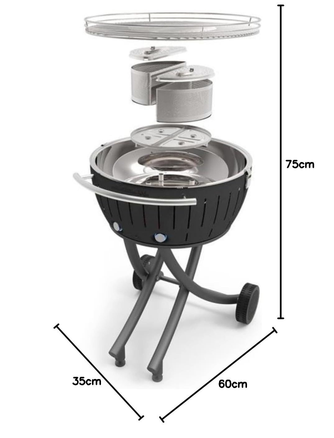 LotusGrill XXL - Garden Grill USB