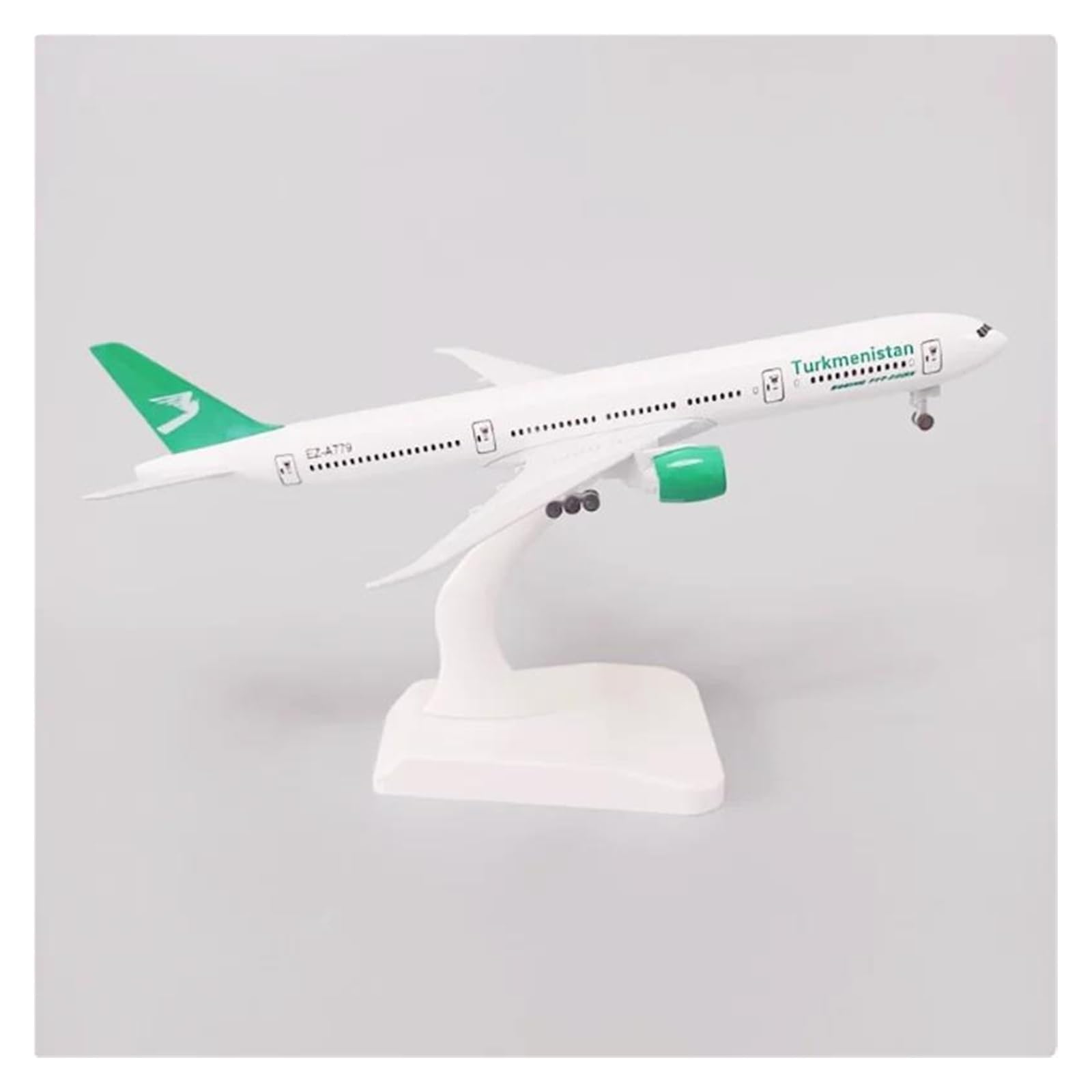 19CM dla Turkmenistanu B-777 B777 odlewany metalowy model samolotu wyświetlacz kolekcja pamiątkowa Hobby zestaw do gier