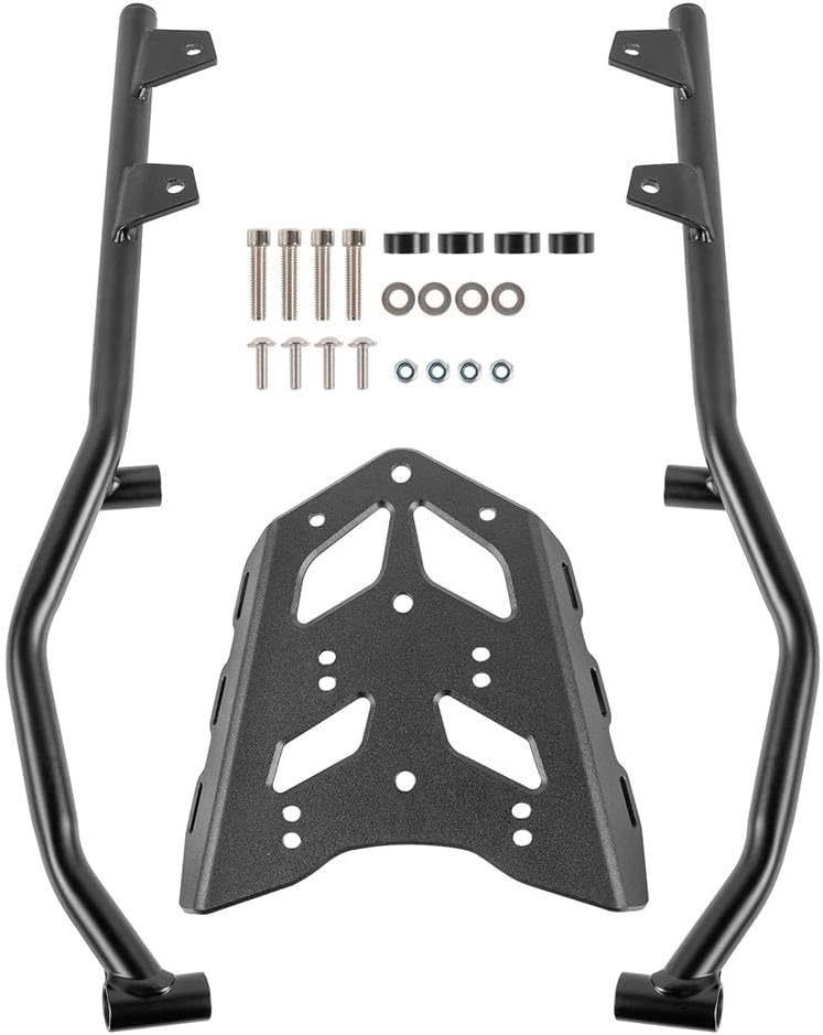 バイク用 リアキャリア バイク用 リアキャリア オートバイ棚ホルダーリア荷物カーゴラックキャリアマウントバックレスト に適合する ヤ