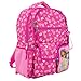 AI ACCESSORY INNOVATIONS Barbie Backpack for Girls, Multi Pocket Bookbag with Adjustable Shoulder Straps & Padded Back, Pink