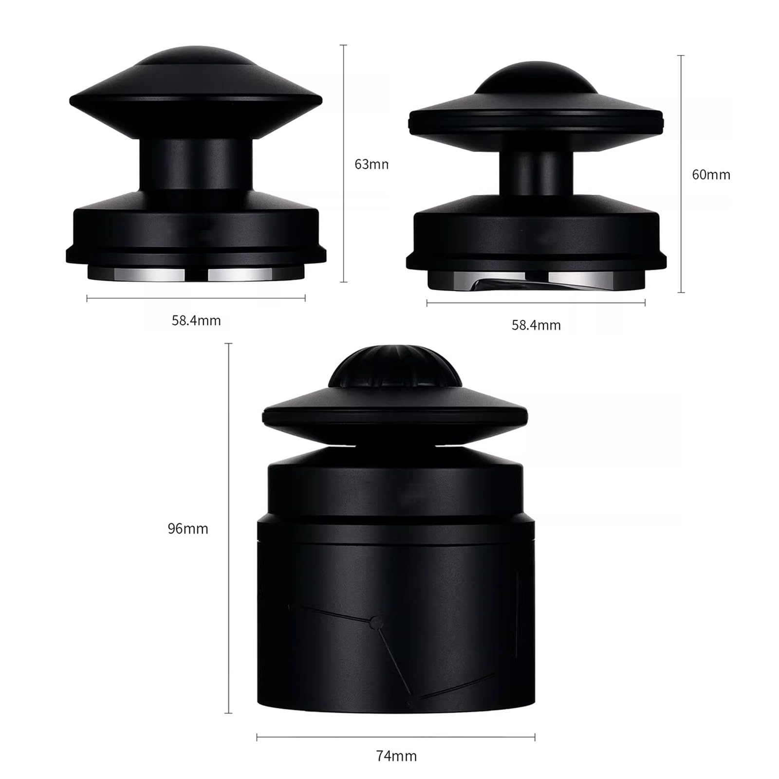 Zestaw akcesoriów do espresso 58 mm, prasa do espresso ze sprężyną, narzędzie WDT, rozdzielacz kawy, drewniany stojak, mocowanie magnetyczne, do ekspresów do kawy barist