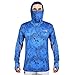 KastKing UPF 50 Fishing Hoodie Shirt for Men and Women, Long Sleeve Fishing Hiking Shirt, Breathable Moisture Wicking, BP,L