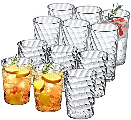 Liberty - 12-Ounce And 16-Ounce Plastic Tumblers (Set Of 16), Plastic - View #2