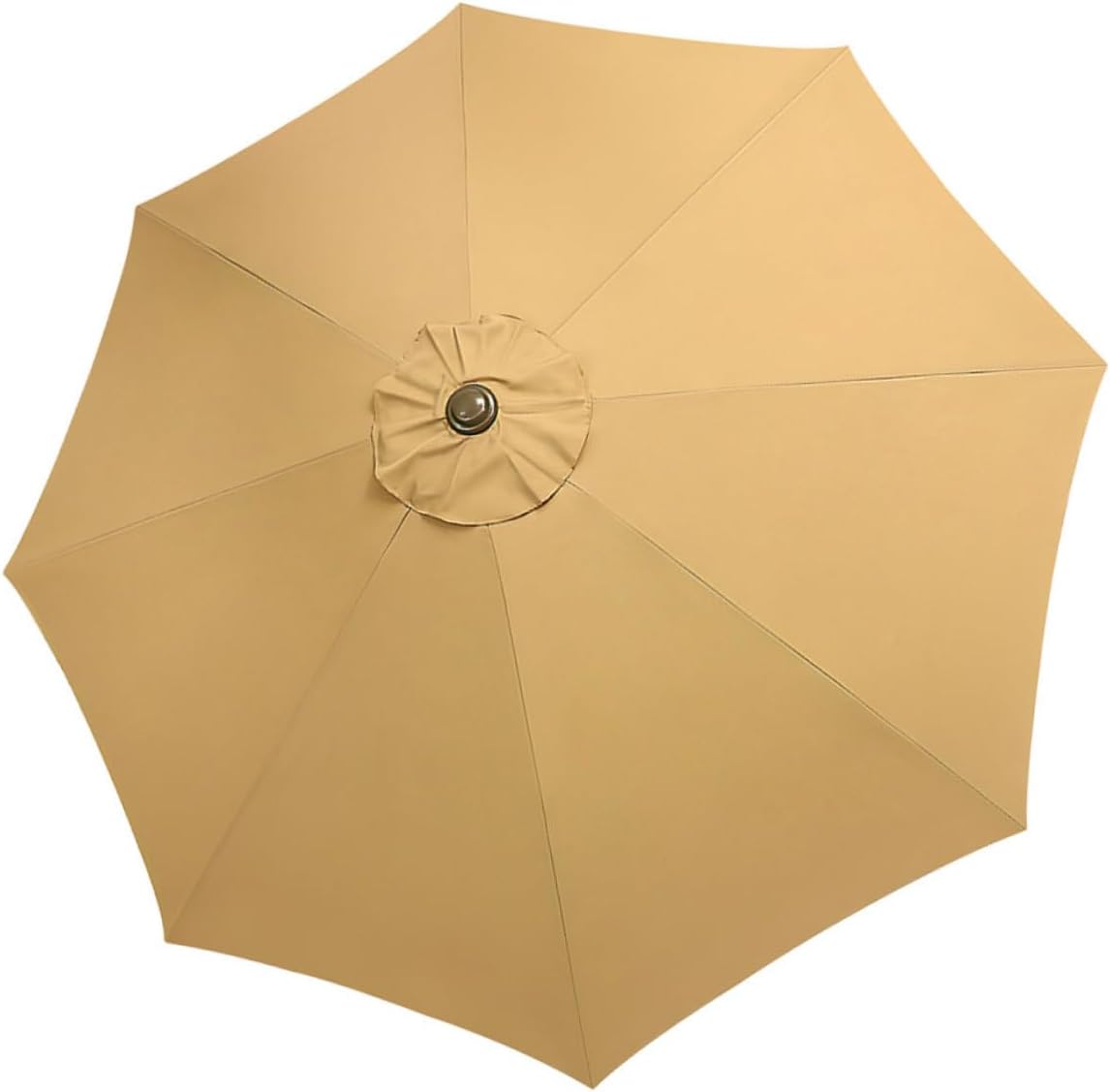 Homoyoyo 5ft Replacement Patio Umbrella Canopy Top - Durable Outdoor Fabric Canopy for Garden - Yard and Standard Patio Umbrellas Easy to Install