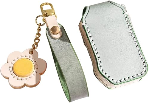 HIBEYO Funda de cuero para llavero de coche para Kia Sorento Soul Sportage Forte NIRO GT EX Seltos Telluride Cerato 2019 2020 2021 2022 Accesorios