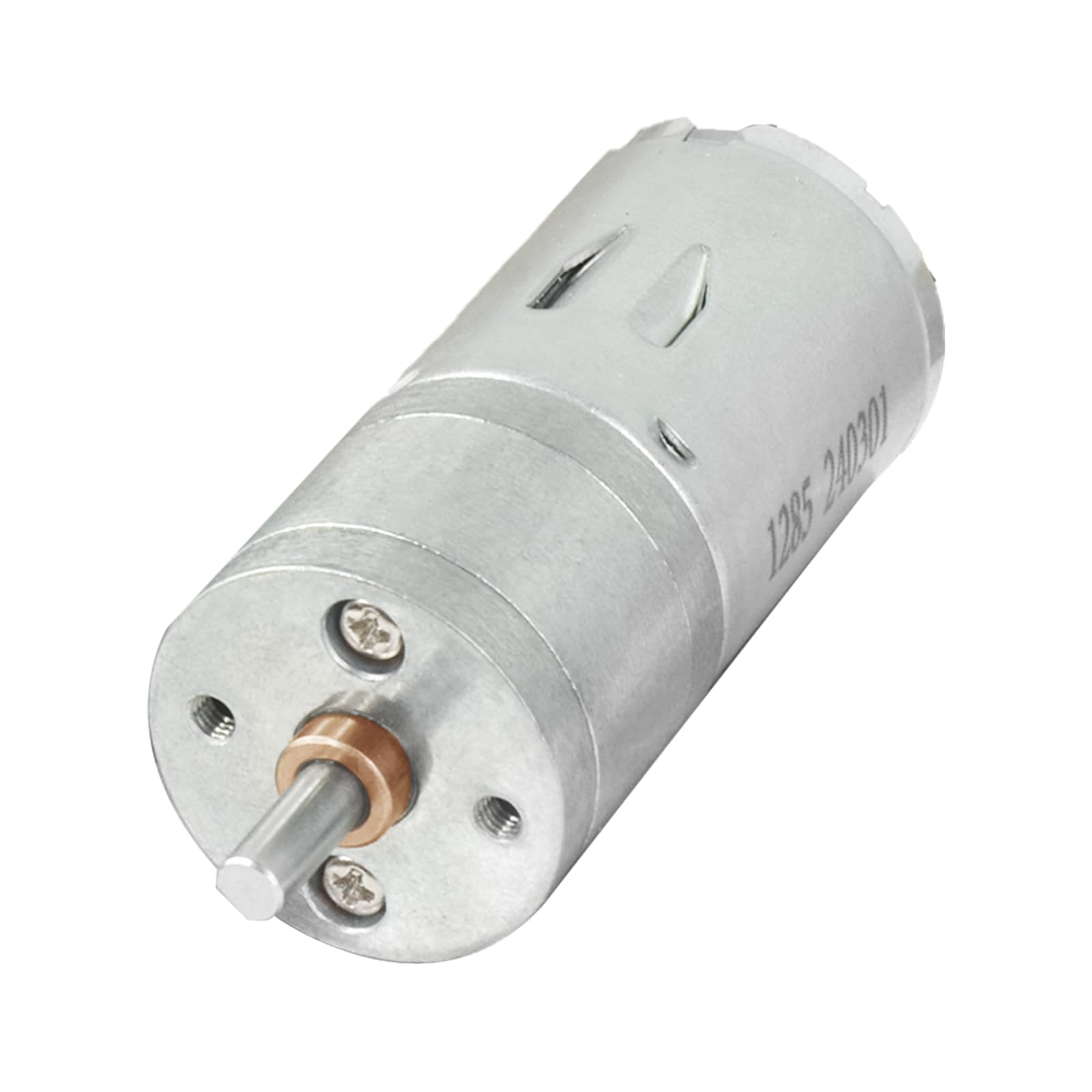 2 piezas de 6-12 V CC Motor de doble eje magnético fuerte motor de engranaje de alto par para coche robot inteligente/juguetes de bricolaje