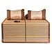 X1NGFU Colchoneta para Bamboo Colchón,Colchón Bamboo,Esterilla de Bambú de Hielo,Estera de Dormir Verano,Antideslizante Esterilla Enfriamiento,para Sala de Estar,Cama (90x190cm/35x75in)