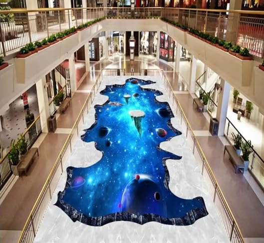 Fondos De Pantalla De Suelo 3d, Foto Personalizada, Suelo 3D Autoadhesivo, Suelo De Cascada De PVC, Decoración Del Hogar,300cmX210cm