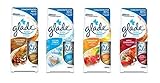 Glade Sense & Spray Variety Pack: Hawaiian Breeze, Cashmere Woods, Clean Linen, & Apple Cinnamon