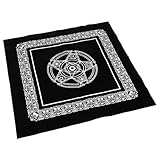 Nappe de table pour fête : fabriquée avec un matériau et suffisamment confortable à utiliser, tissu de tarot de divination