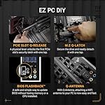 ASUS TUF Gaming B850-PLUS WiFi AMD AM5 B850 ATX Motherboard, 14+2+1 80A Stages, AI Ready, DDR5, PCIe 5.0, 3X M.2, Wi-Fi 7, 2.5Gb LAN, DisplayPort, HDMI™, USB 10Gbps & 20Gbps Type-C®, BIOS Flashback™ - Image 4