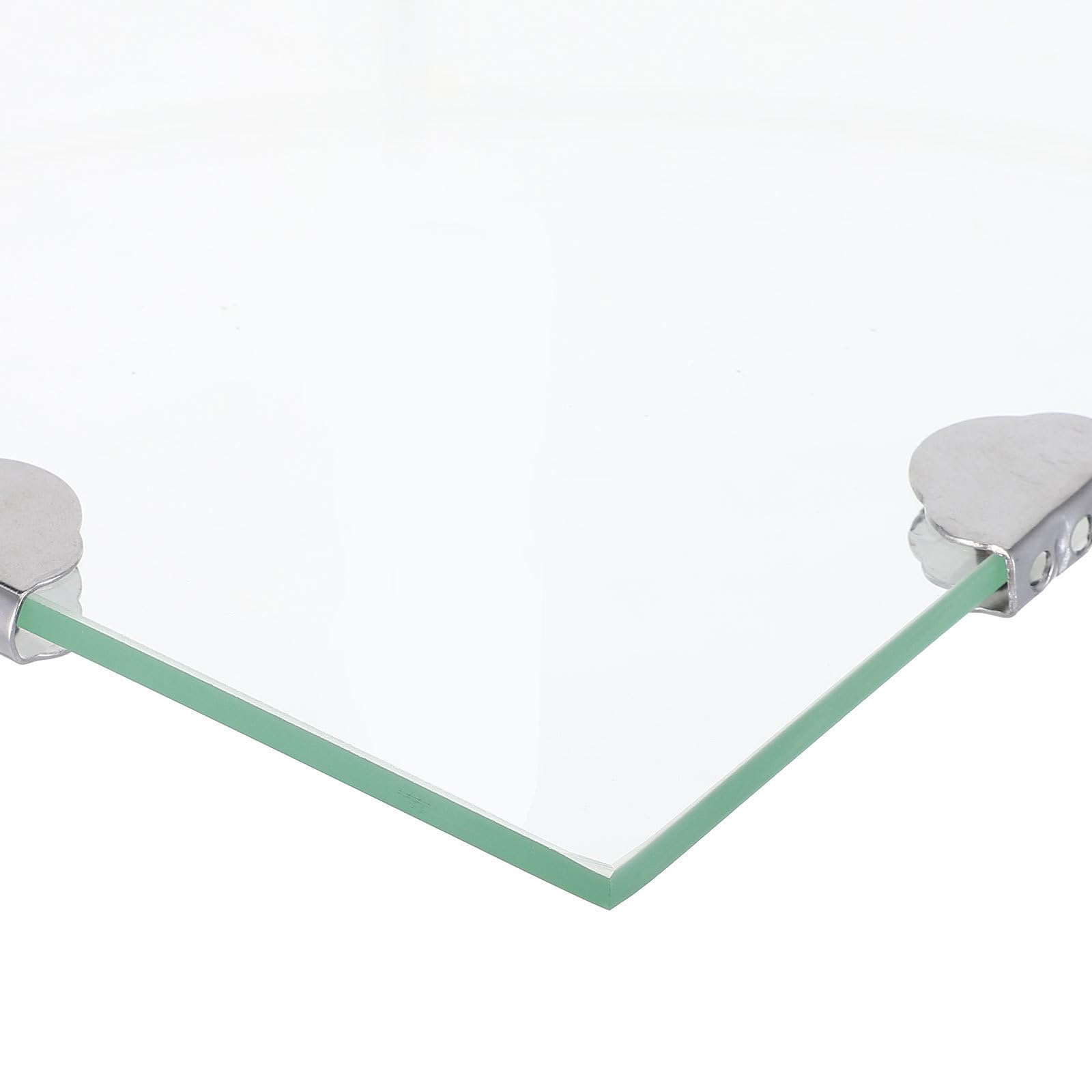 PRETYZOOM 2 Piezas De Estantes Para Artículos De Tocador, Jabonera, Estante De Pared De Acero Inoxidable, Riel Para Champú Y Gel De Baño Con Cepillo De Baño, Organizador Triangular De
