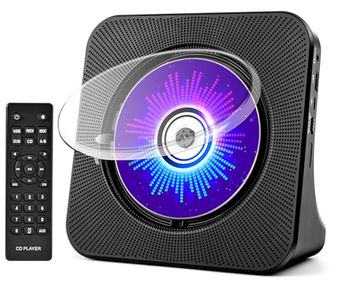 Desktop CD Player with Speakers, ROADOM CD Players...