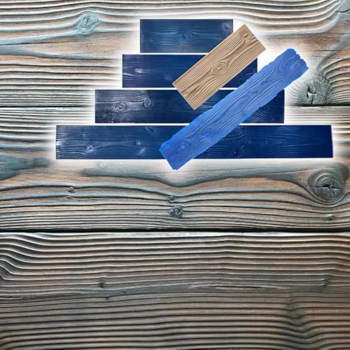 Wood Concrete Stamps Mats Set of 6 by GlobMarble
