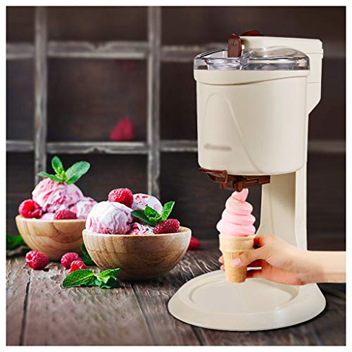 Elektrische Softeismaschine aus Obst 1000ml Eismaschine Speiseeisbereiter Gefrorenes Dessert, Sorbet, Speiseeis, Slush… – Bild 3
