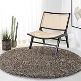 Safavieh Alfombra Shag Sala de Estar, 91 X 91 cm