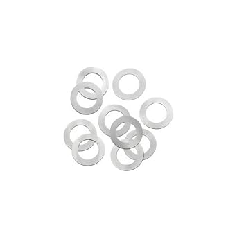 Precision Brand 039-25250 Steel Arbor Shim, 1-1/4 I.D. x 1-3/4 O.D. x 0.01, Low Carbon, Cold Rolled, Full Hard, Steel Shim Pack of 10