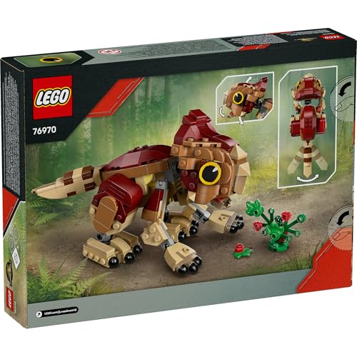 Image of LEGO Jurassic World Baby Dinosaur Dolores: Aquilops Toy Set 76970 Building Blocks Toys for 7+ Gift for Boys and Girls