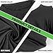 2 Pack Men's Compression UPF 50+ Quick Dry Short Shirts UV Sun Protection Workout Swim Base Undershirts Black