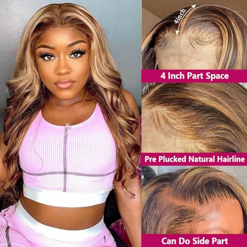 Veally Body Wave Lace Front Wig - Natural Hairline & Baby Hair