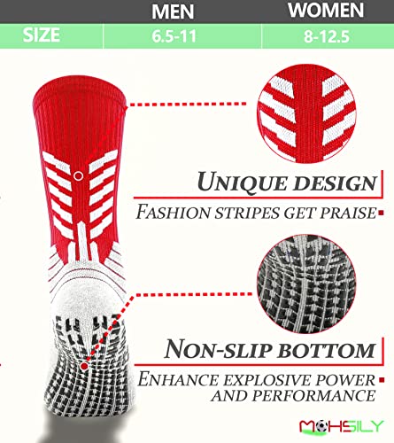 Mens Grip Socks Non Slip for Soccer,Hospital, Training,Anti Slip Grippers3